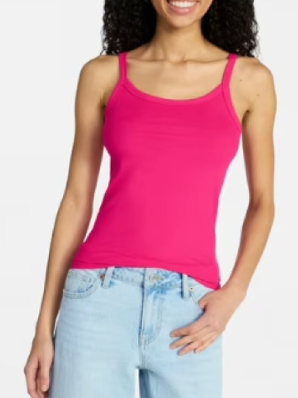 No Boundaries Women’s Juniors Size Medium 7-9 Ribbed Cami Top Tank Top Sandstone